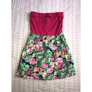 Lilly Pulitzer strapless dress